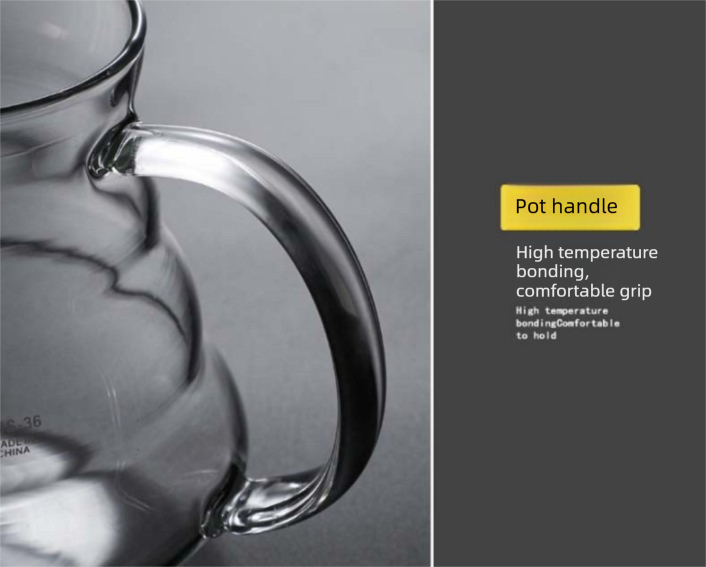 600ml Borosilicate Glass Coffee Server - Heat Resistant "Cloud" Pour Over view 6