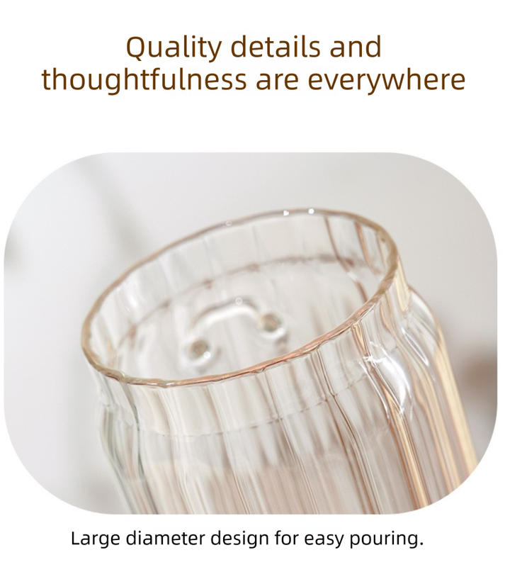 800ml Premium Borosilicate Glass Storage Jar with Acacia Wood Lid & Integrated view 8
