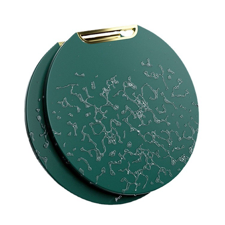 35X35CM Thickened Circular Standable Cutting Board - Food-Grade Double-Sided view 2