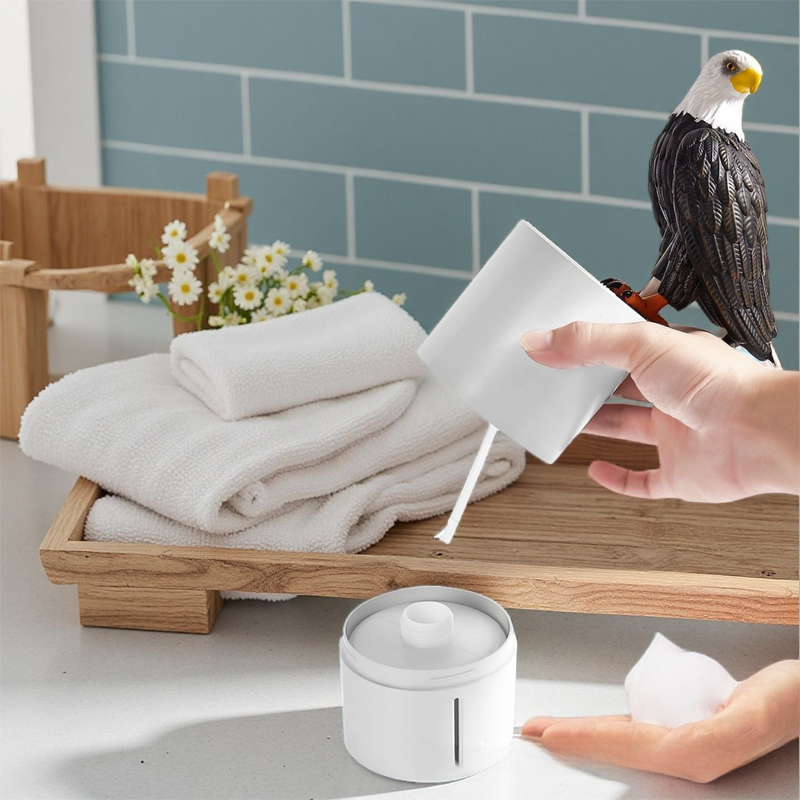 Adorable Grey Pigeon Smart Motion Sensor Foam Pump - Touchless Hand Washer view 4