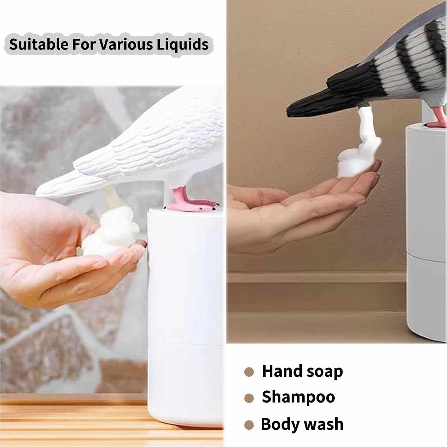 Realistic Eagle Smart Motion Sensor Foam Pump - Touchless Hand Washer with view 3