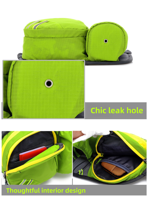 Orange Lightweight Running Waist Pack with Stable Bottle Holder view 5