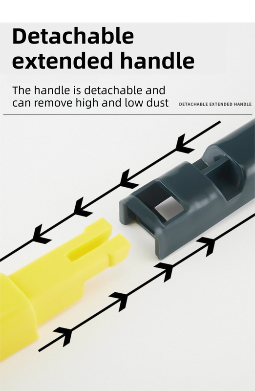2-Pack 2-in-1 Professional Window Screen Brush & Glass Cleaner - Detachable view 6