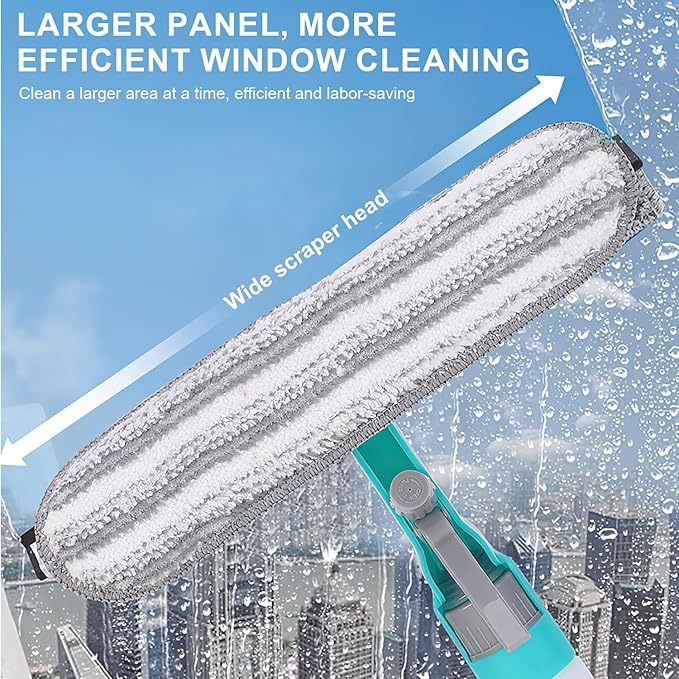 4-in-1 Versatile Window Cleaning Kit (2 Pack) - All-in-One Spray view 3