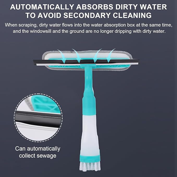 4-in-1 Versatile Window Cleaning Kit (4 Pack) - All-in-One Spray view 4
