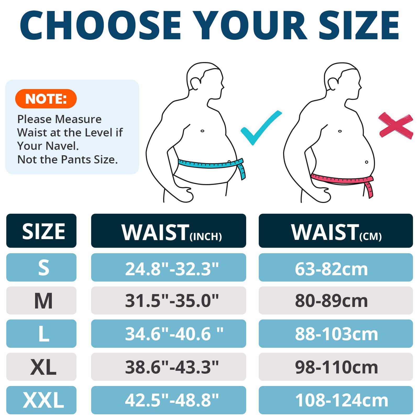 L Size Black Double-Compression Sports Waist Trimmer with 4 Steel Plates and 2 view 5