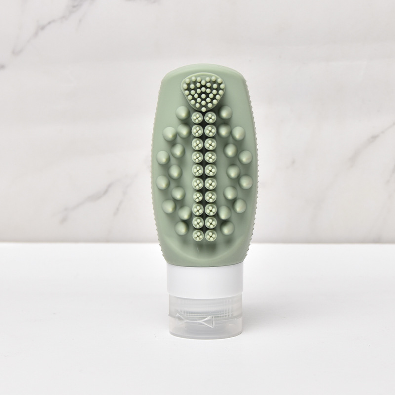 Green Travel Silicone Refillable Bottle Set – Multi-Functional Soft-Squeeze — image 1