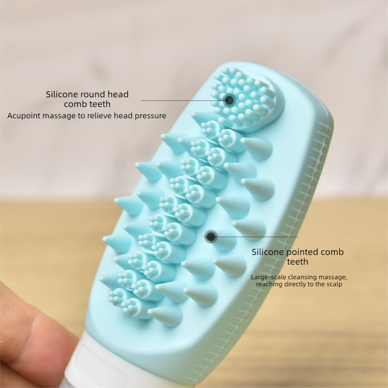 Green Travel Silicone Refillable Bottle Set – Multi-Functional Soft-Squeeze view 3