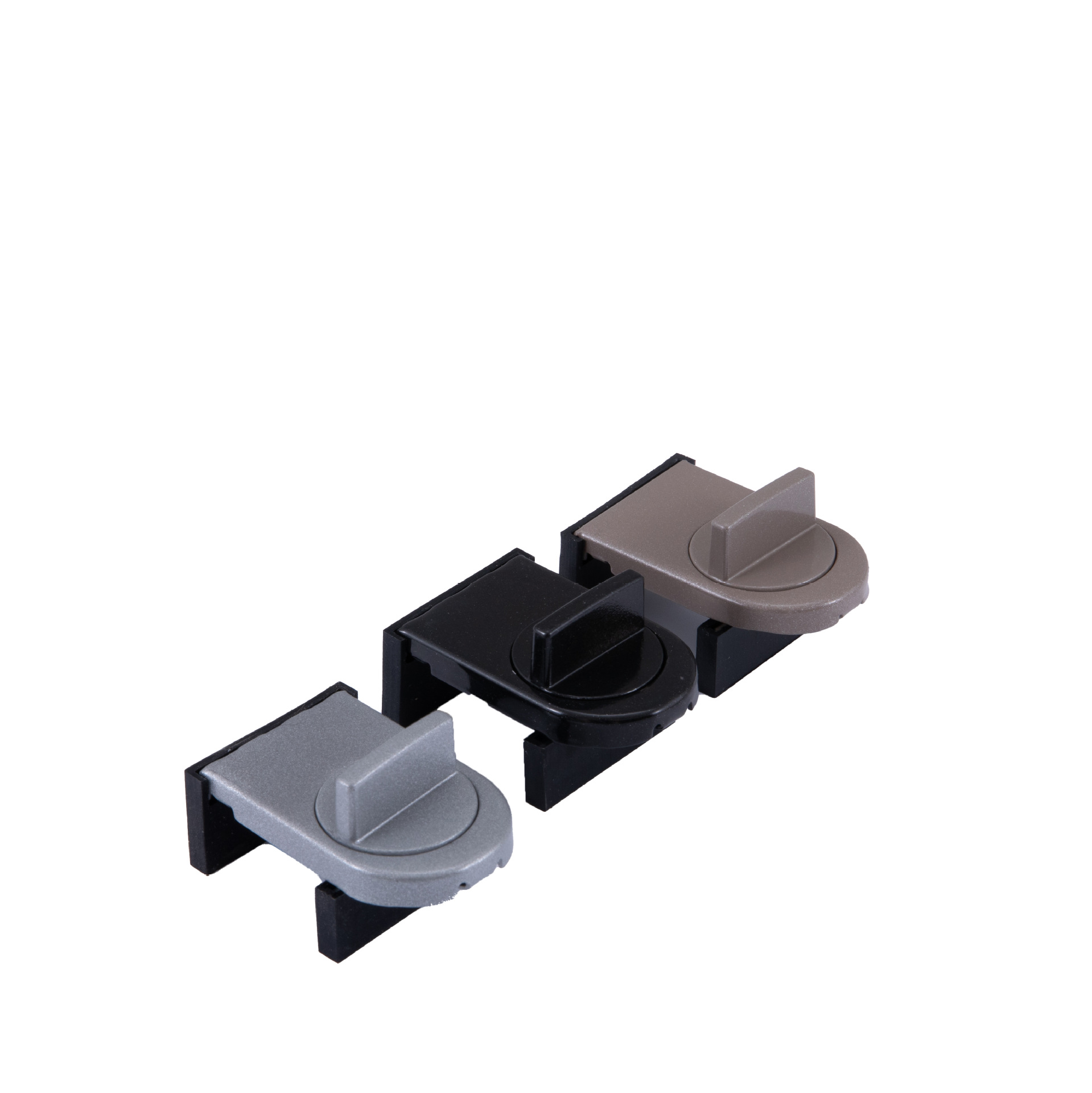 3 Pcs Brown Window Lock & Door Limiting Device – Multi-Functional view 6
