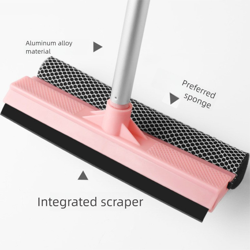 Blue Home Window Cleaner – Adjustable Aluminum Alloy Glass Scraper with view 4