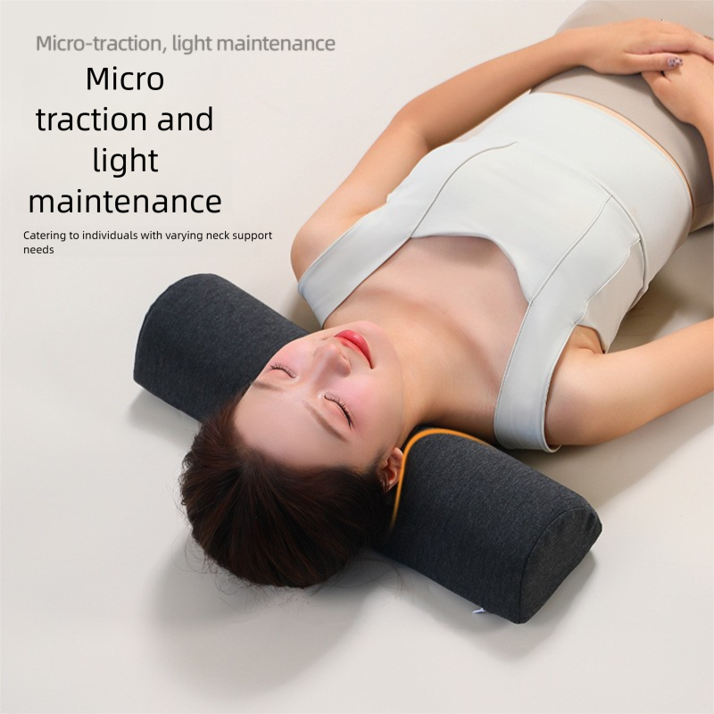 Green Cervical Support Pillow – Memory Foam Core with Ergonomic Design for view 3