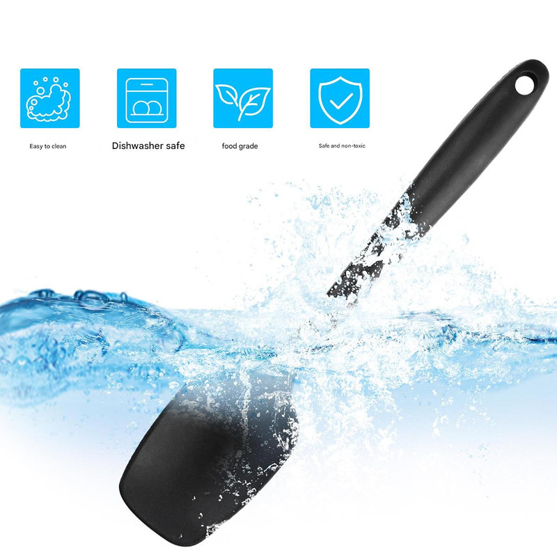 6-Piece Pink Silicone Spatula Set – Heat-Resistant view 5