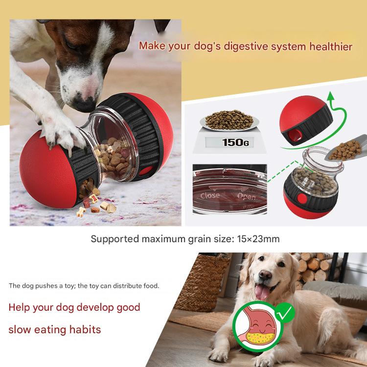 2-Piece Green Slow Feeder Dog Toy Set – Large & Small Rolling Treat Dispenser view 4