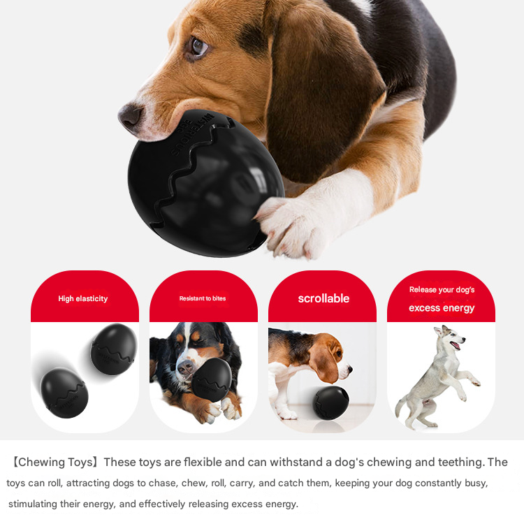 Yellow Mysterious Egg Slow-Feeder Treat Dispenser for Dogs – Food-Grade TPR view 5