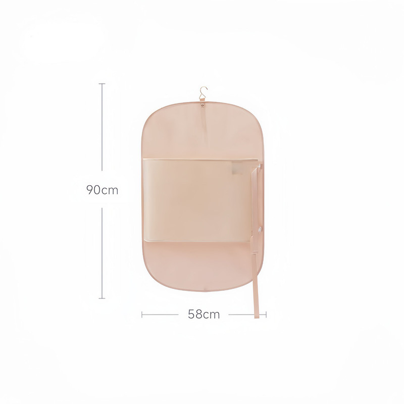 Pink Foldable Hanging Compression Board for Wardrobe Organization – 90×58 cm view 6