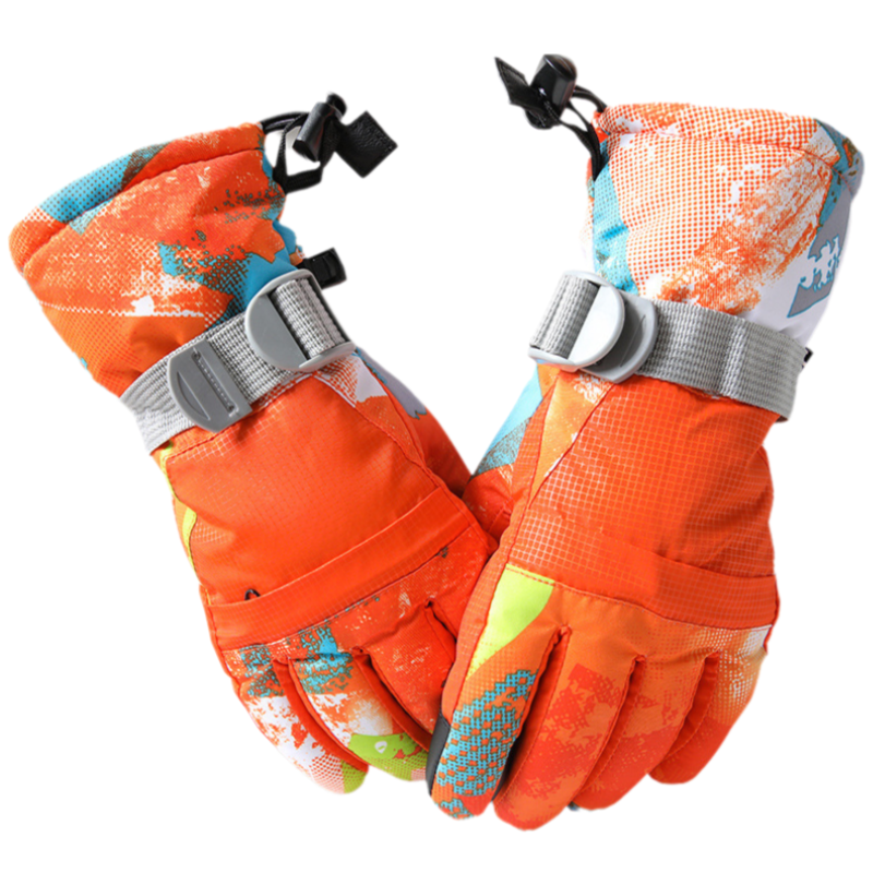 1-Pair Winter Waterproof Touchscreen Ski Gloves - Anti-Slip Thermal Mitts for — image 1