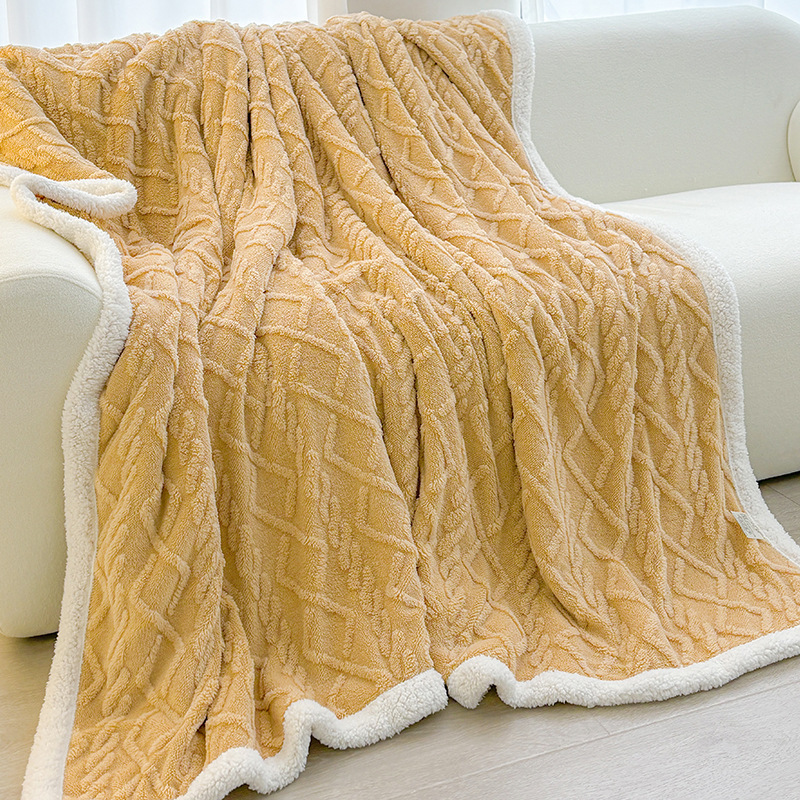 Yellow 180*200cm Double Blanket — image 1