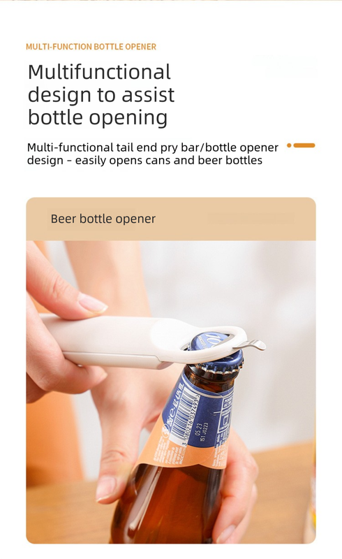 Blue Multi-Functional Adjustable Can and Bottle Opener - Heavy Duty Jar Opener view 7