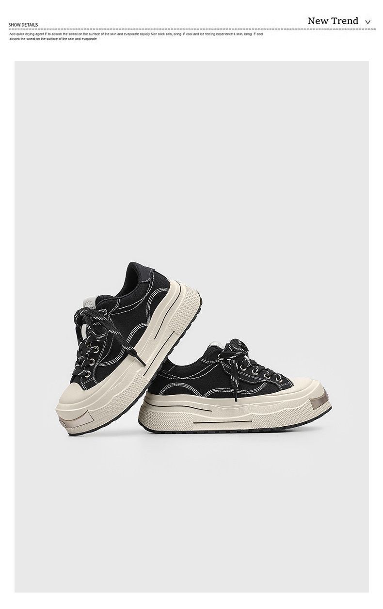 Canvas Shoes Casual Sneakers Lightweight Footwear Breathable Shoes Australian view 6