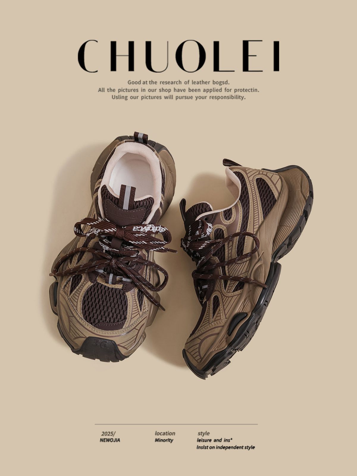 M-SHOE-37089 - Brown - Size 7(AU7/EU40) view 11