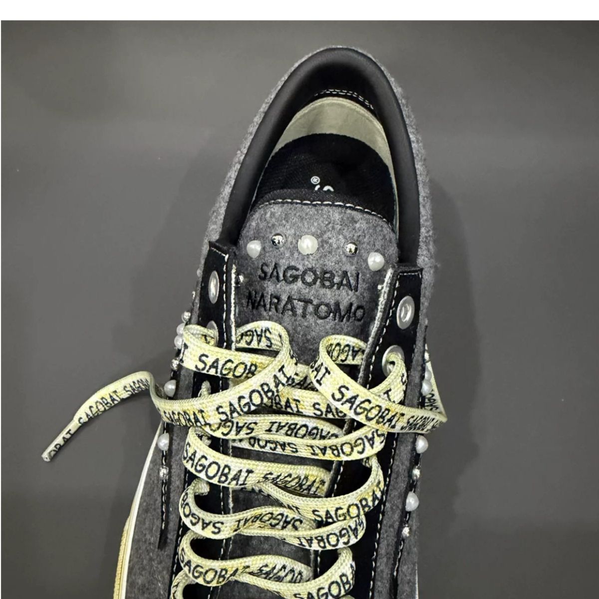 Vintage Skate Shoes Distressed Sneakers Retro Lightning Shoes Worn-In Casual view 13