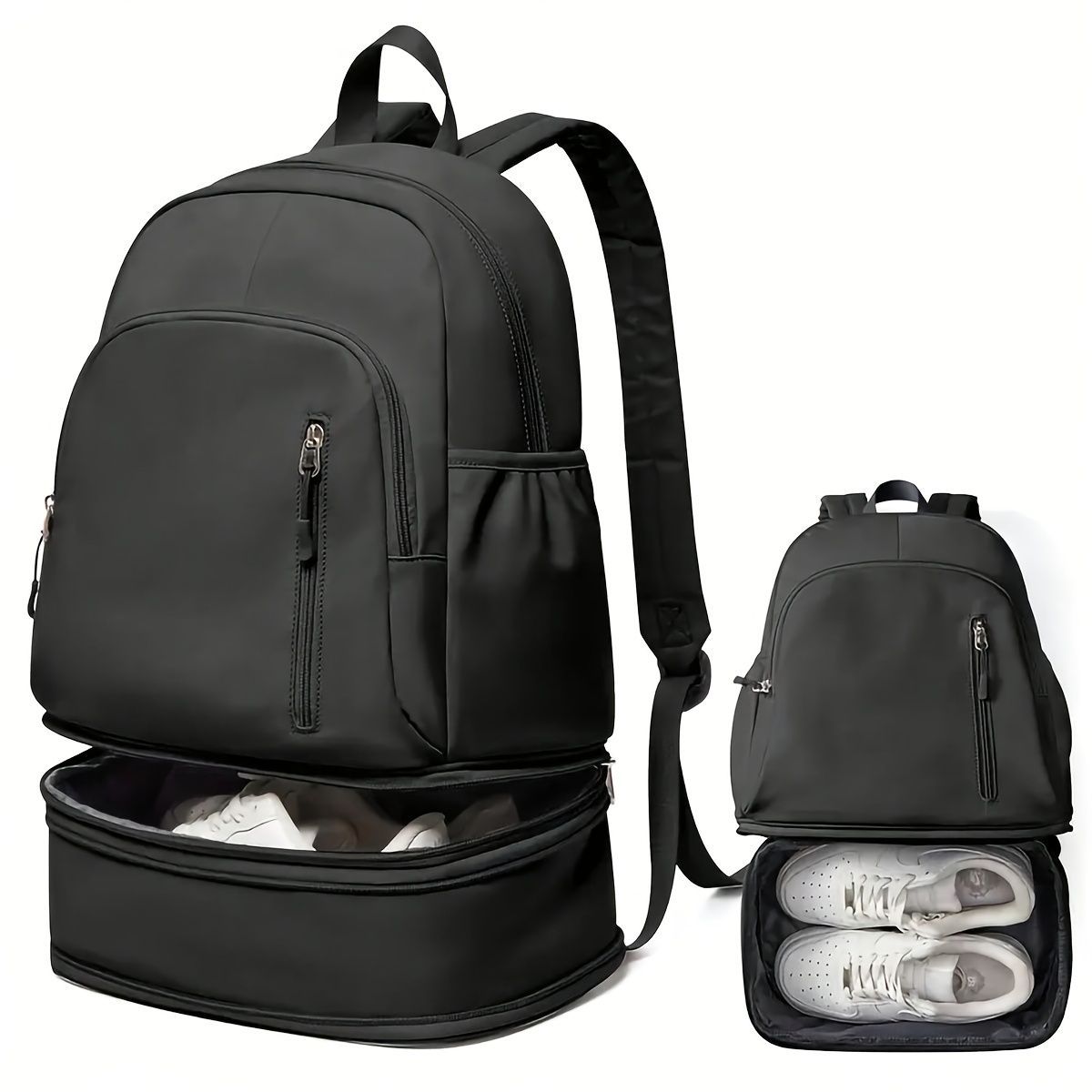 Travel Backpack Shoe Compartment Durable Backpack Travel Accessories Carry-On view 2