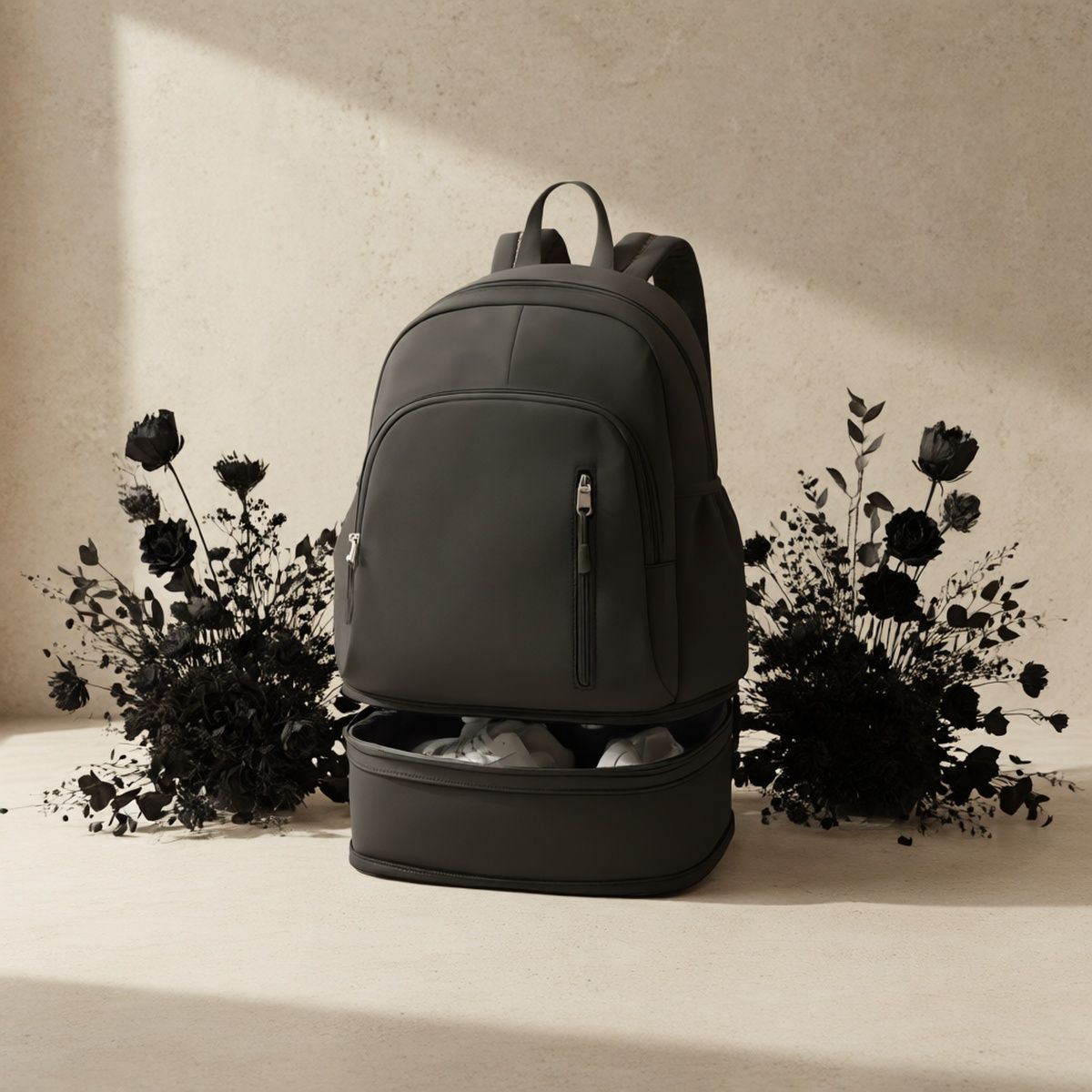 Travel Backpack Shoe Compartment Durable Backpack Travel Accessories Carry-On view 9