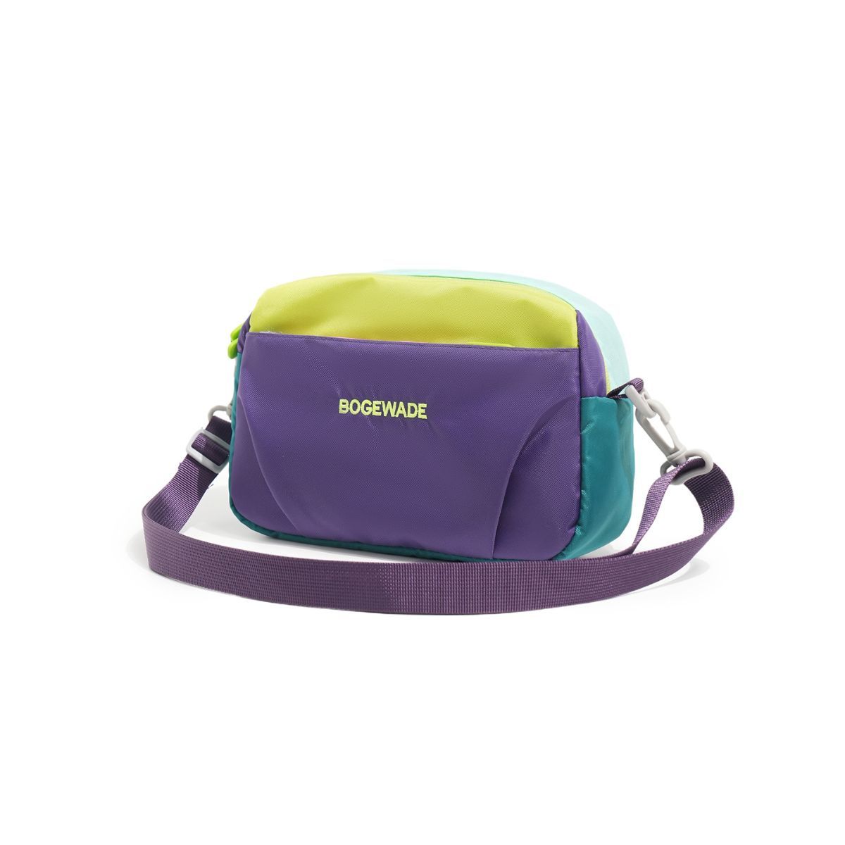 Dopamine Color-Blocked Cross-Body Bag Travel Bag Trendy Bag Color-Blocking view 3
