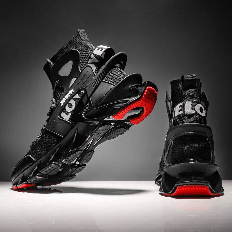 Men'S Casual Shoes Blade Style Shoes Breathable Sports Shoes Shock Absorbing view 4