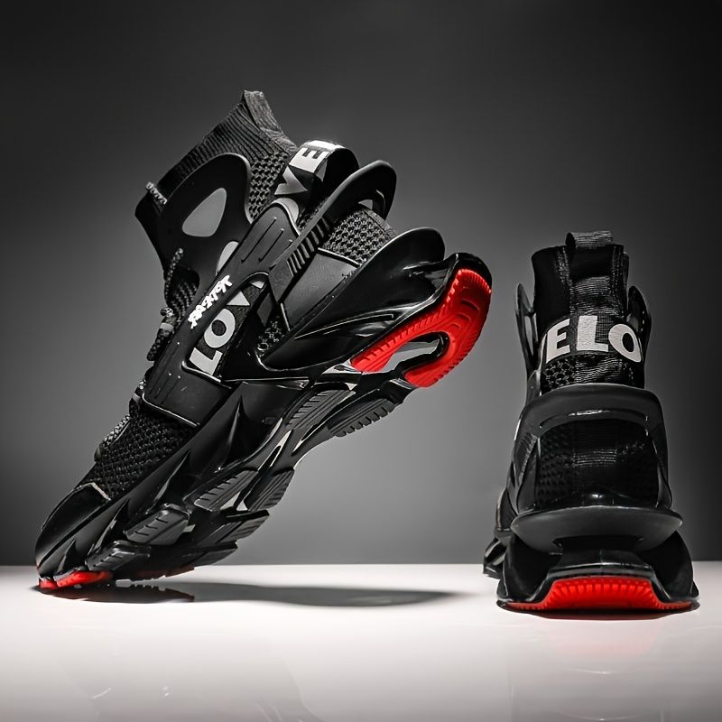 Men'S Casual Shoes Blade Style Shoes Breathable Sports Shoes Shock Absorbing view 2