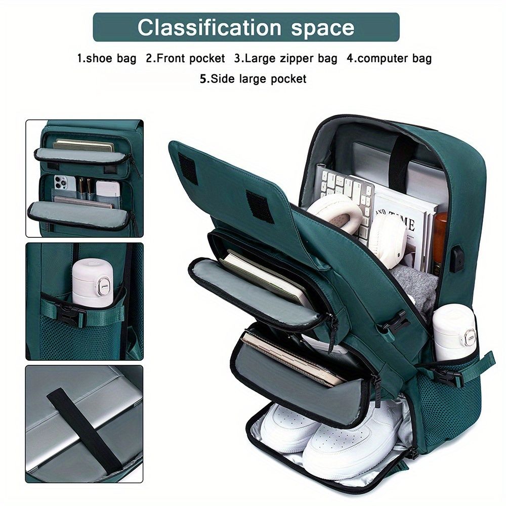 18.1-inch Easy-Travel Bag (46×30×16 cm): Four carrying modes in one bag view 7