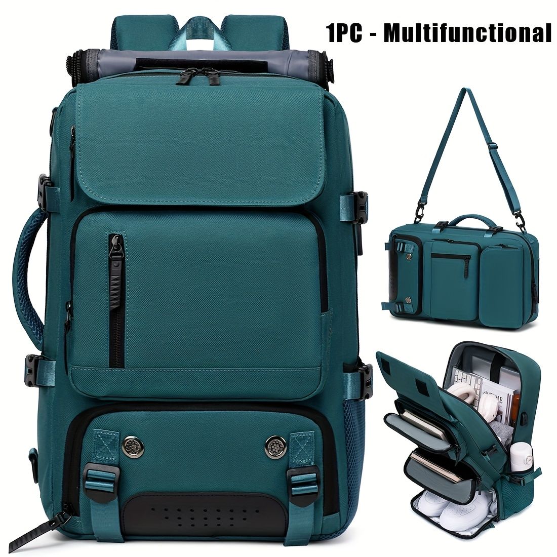 18.1-inch Easy-Travel Bag (46×30×16 cm): Four carrying modes in one bag view 13