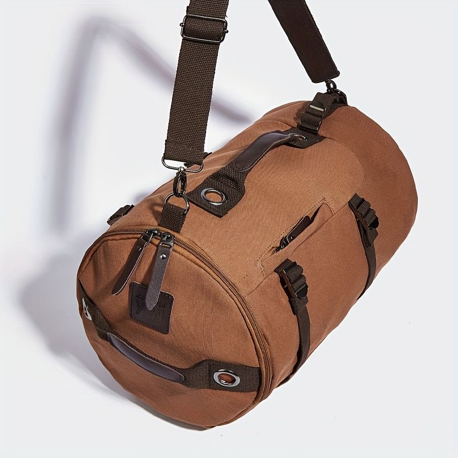 Retro Canvas Backpack Duffle Backpack Hybrid Vintage Travel Bag Canvas Laptop view 10