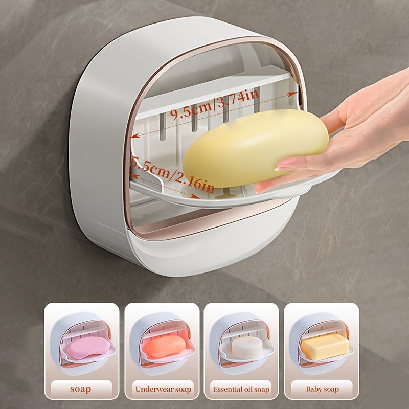 No-Drill High-End Drain Household Soap Holder view 4