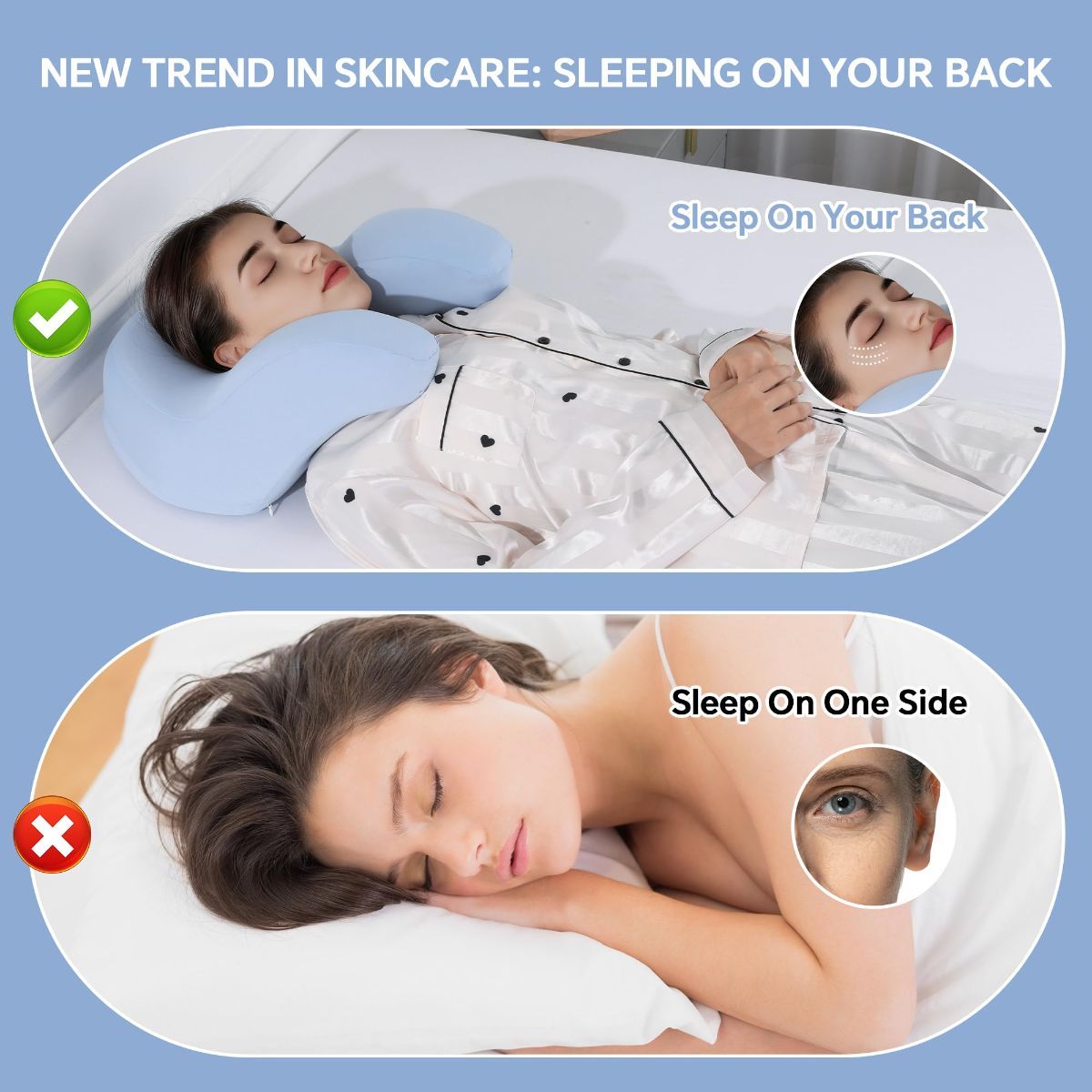 Back Sleeping Training Pillow view 7