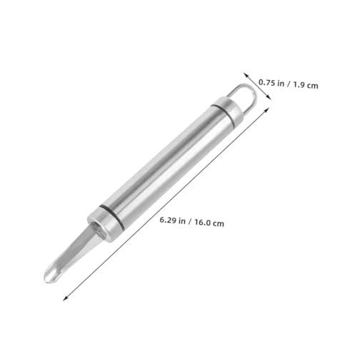 2 Pcs Stainless Steel Shrimp Deveiner Tool Core Remover Multi-function Kitchen view 2