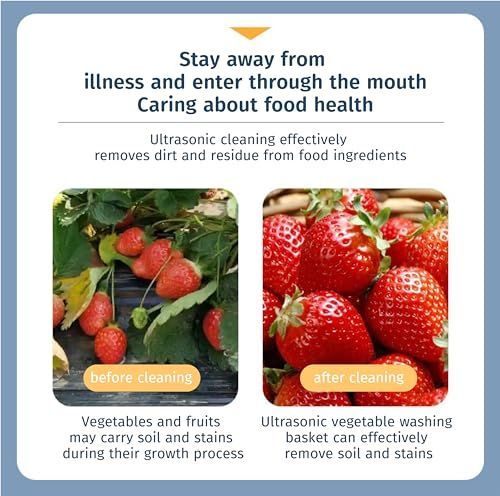 Ultrasonic Fruit Washer and Produce Cleaner Device view 3