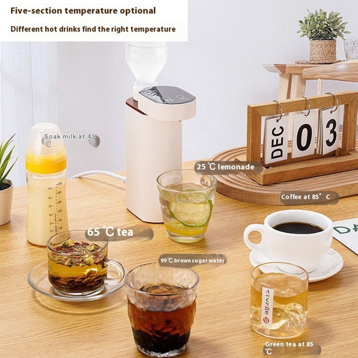 Instant Hot Water Dispenser Mini Portable Water Heater 2000W 3 Seconds Fast view 3