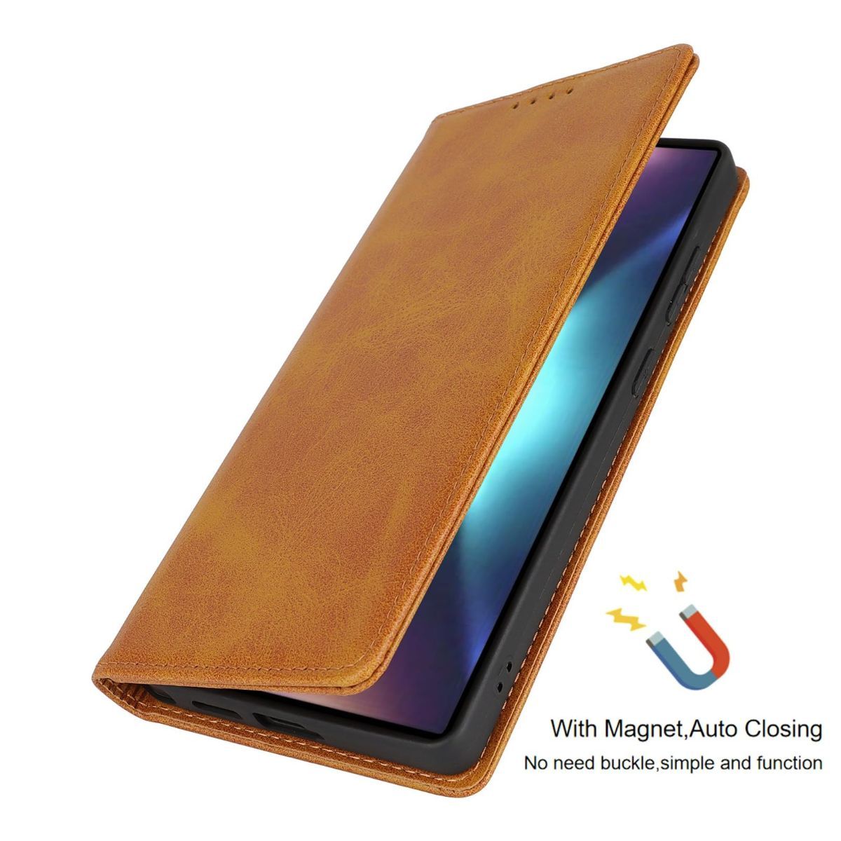 Fit for Samsung Galaxy Wallet Case with Card Holder for Women Men| Premium PU view 6