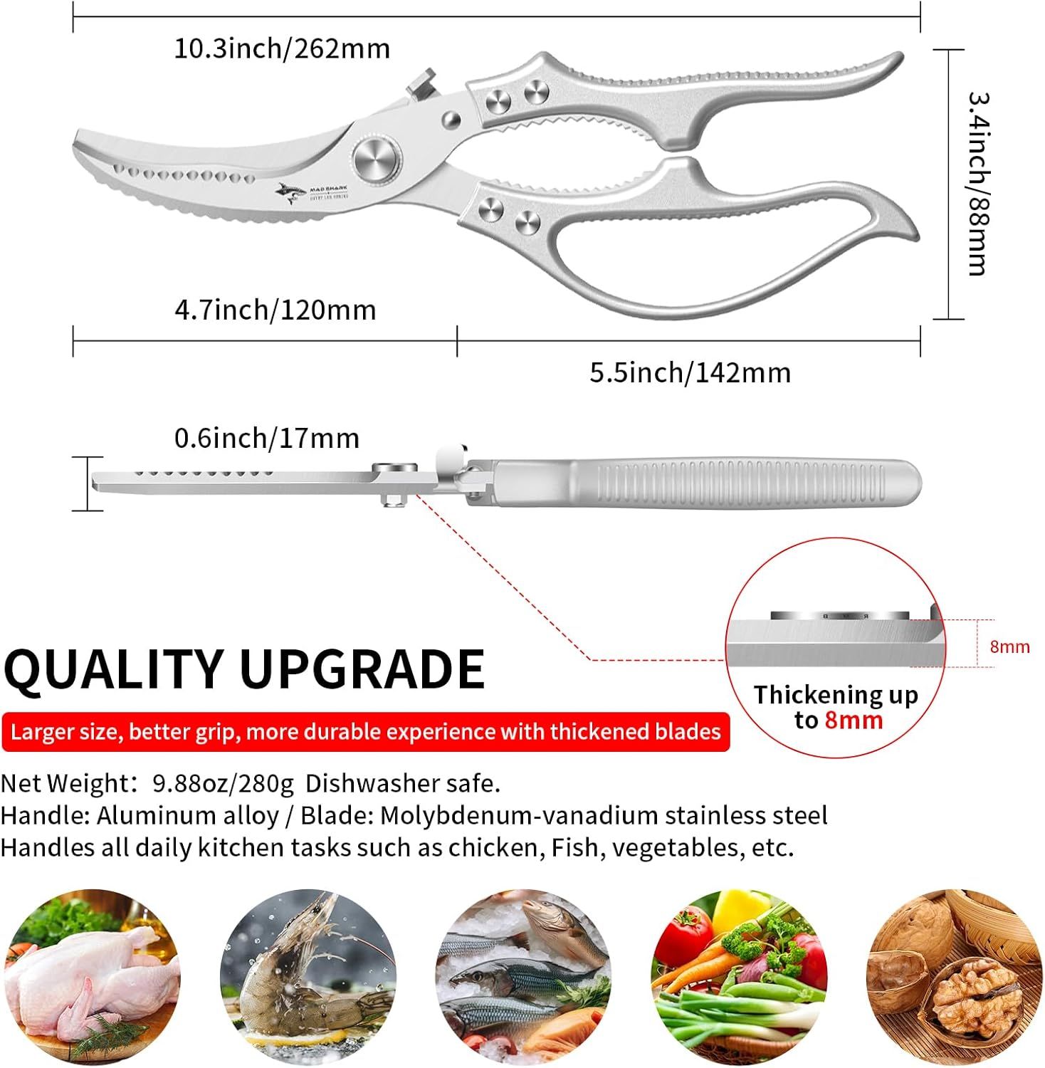Heavy Duty Kitchen Shears view 3