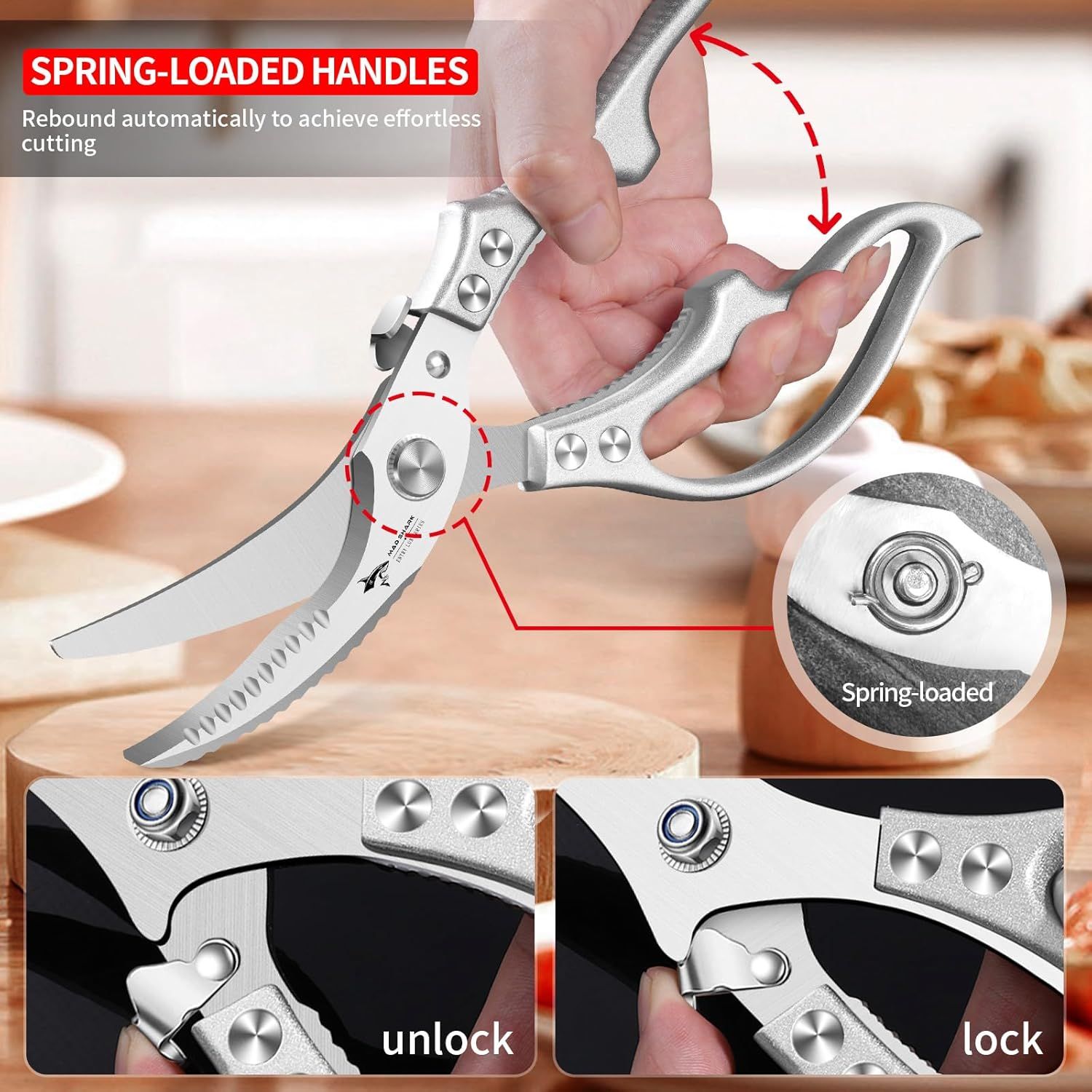Heavy Duty Kitchen Shears view 4