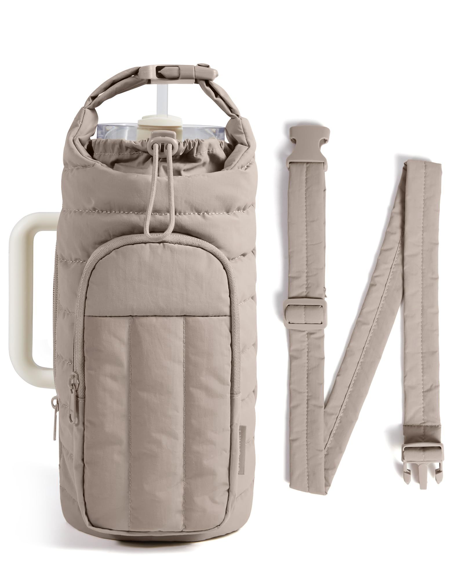 Magnetic Water Bottle Holder with Strap view 8