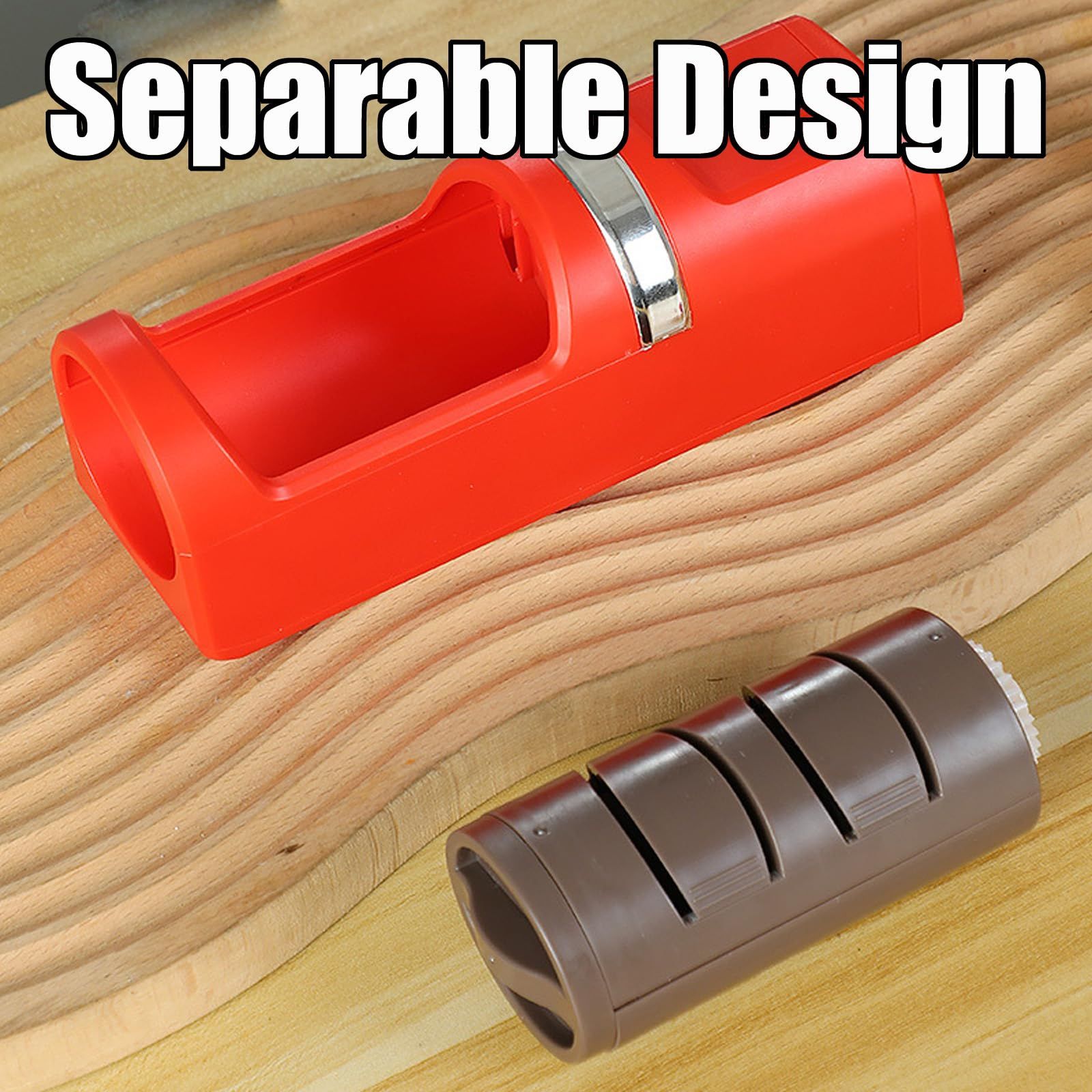 Automatic Kitchen Knife Sharpener - New Cordless Electric Knife Sharpener Tool view 6