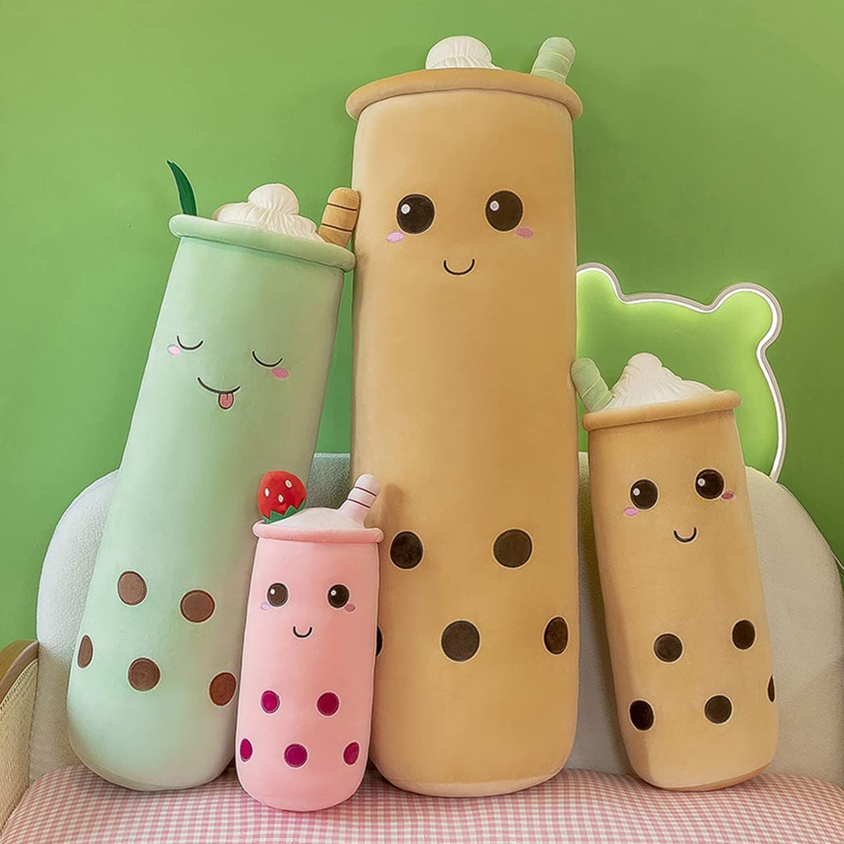 Bubble Tea Plush Pillow Soft Plush Toy Skin-Friendly Pillow Multiple Sizes view 6