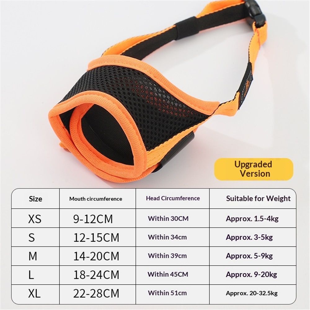 2 pack Dog Muzzle Anti Biting Barking and Chewing with Comfortable Mesh Soft view 4