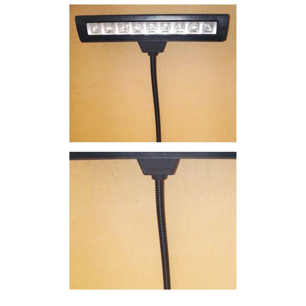 Led Clip Desk Lamp USB Rechargeable Battery Operated Multi-Angle Lighting view 3