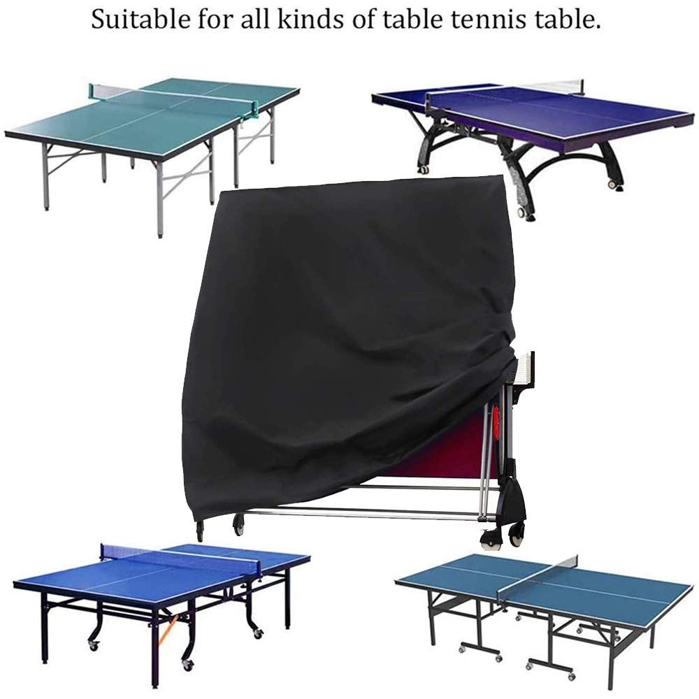 Terrace table tennis table cover waterproof table tennis table protection view 4