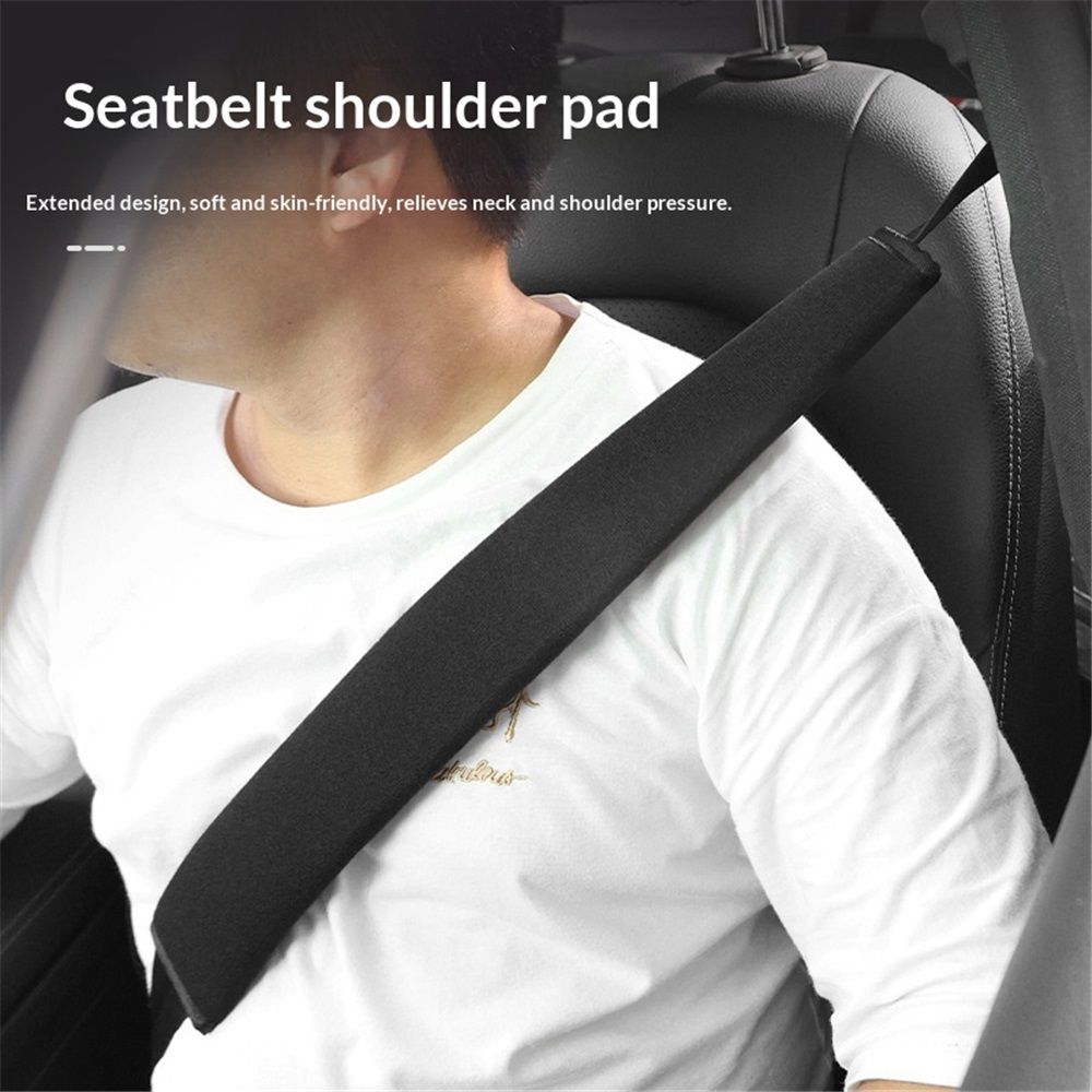 2 pack Extra Long Seatbelt Cover Super Soft Furry for Adults Kids Women & Men view 4