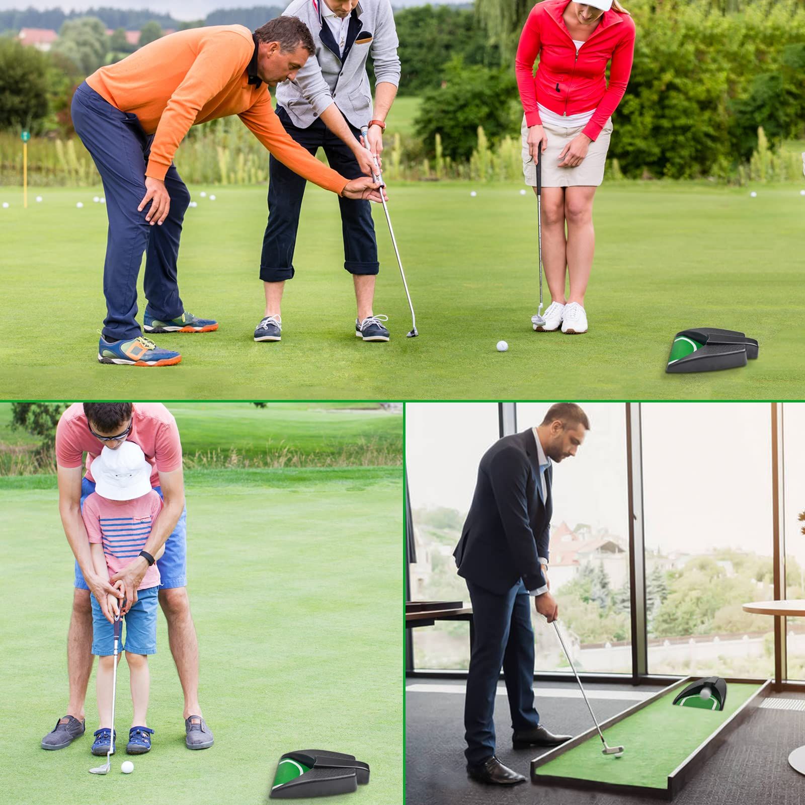 Automatic Putting Machine - Auto Returning Golf Cup Training Aid for view 4