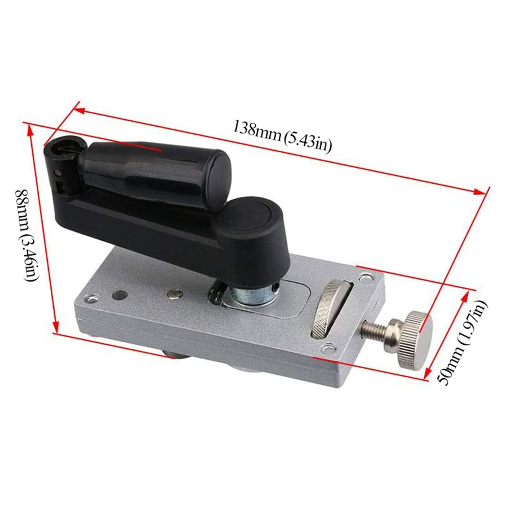 5.43Inch Guitar Bass Luthier Tool Guitar Fret Bender for Fret Wire Bending and view 4
